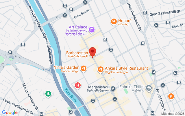 Карта расположения