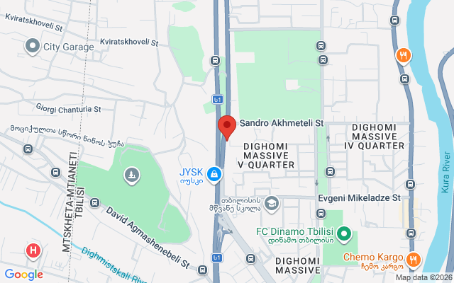 Карта расположения