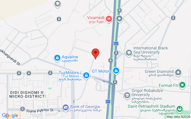 Карта расположения