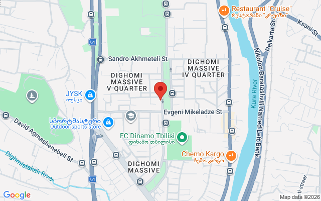 Карта расположения