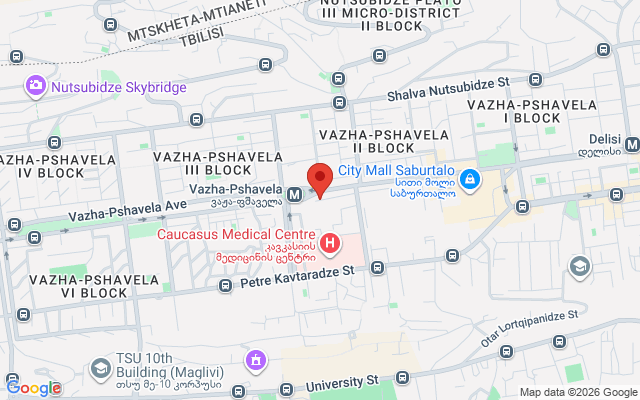Карта расположения