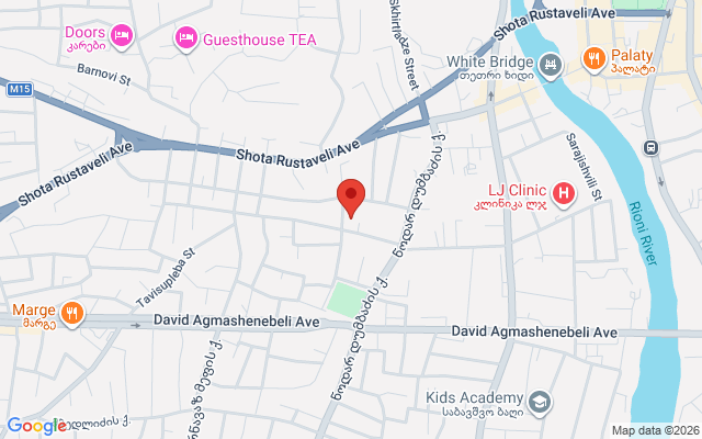 Карта расположения