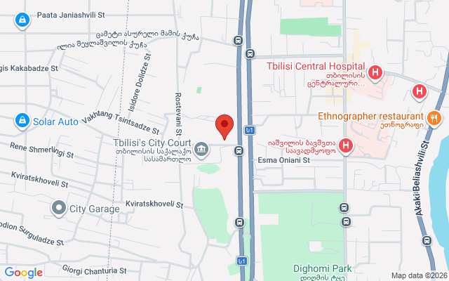 Карта расположения