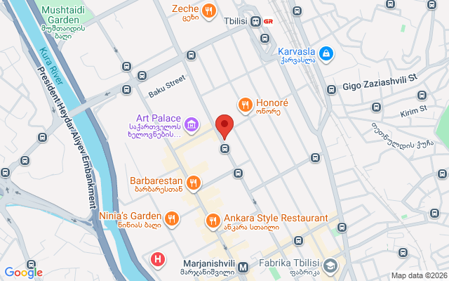 Карта расположения