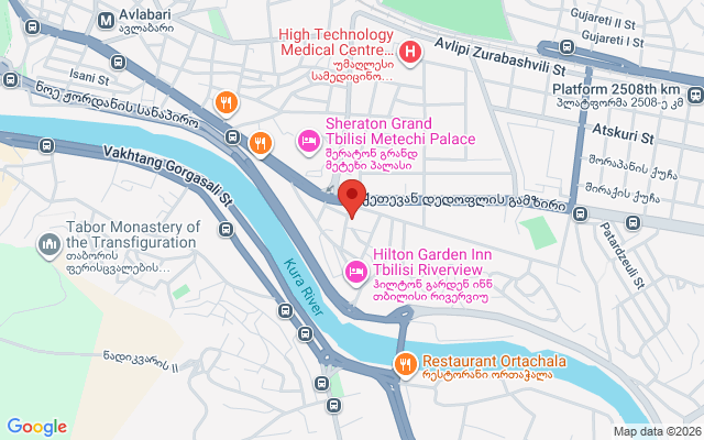 Карта расположения