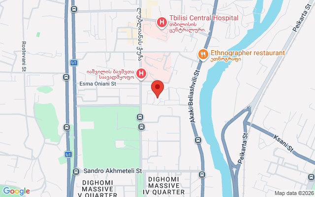 Карта расположения