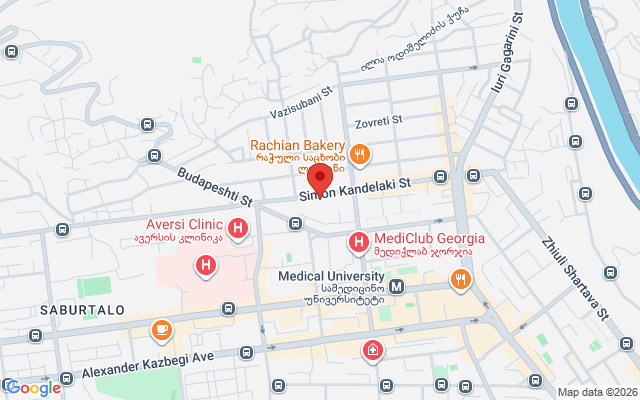 Карта расположения