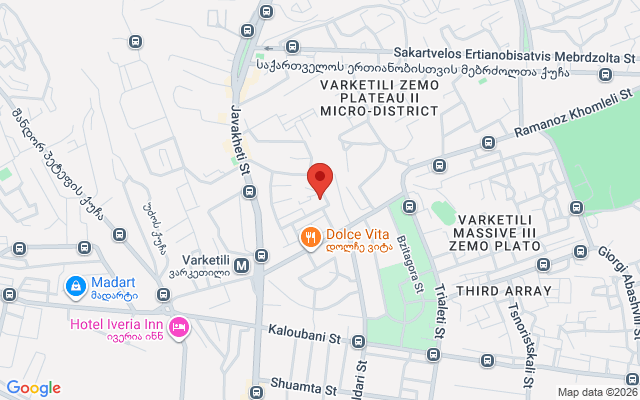 Карта расположения