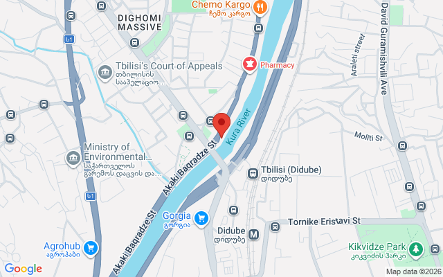 Карта расположения