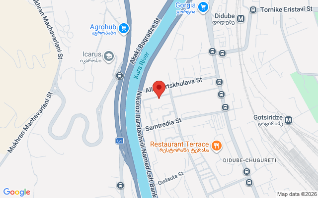 Карта расположения