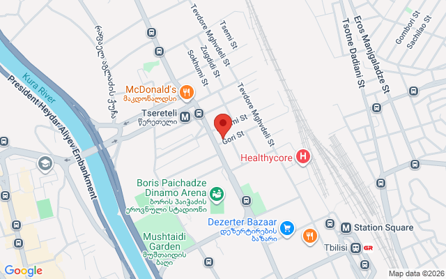 Карта расположения
