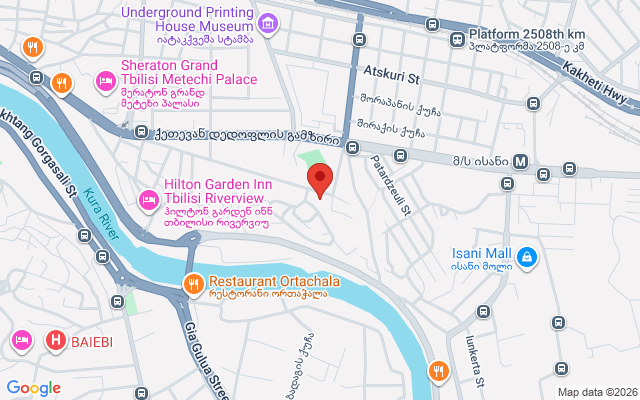 Карта расположения