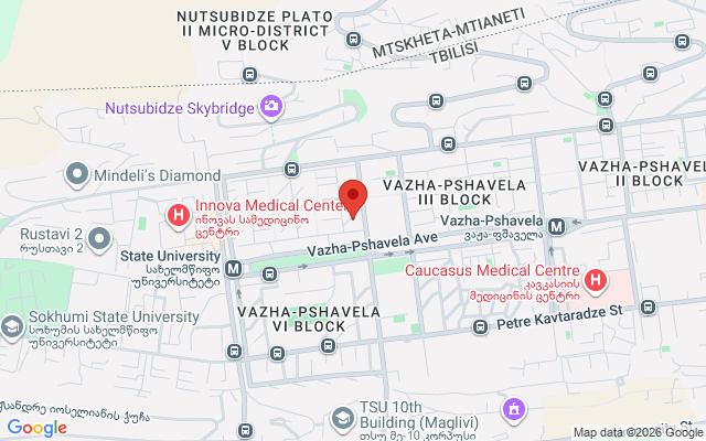 Карта расположения