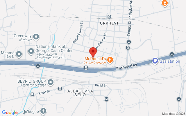 Карта расположения