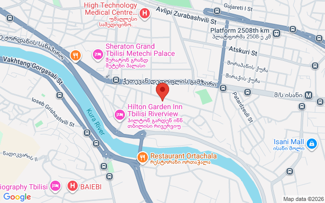 Карта расположения