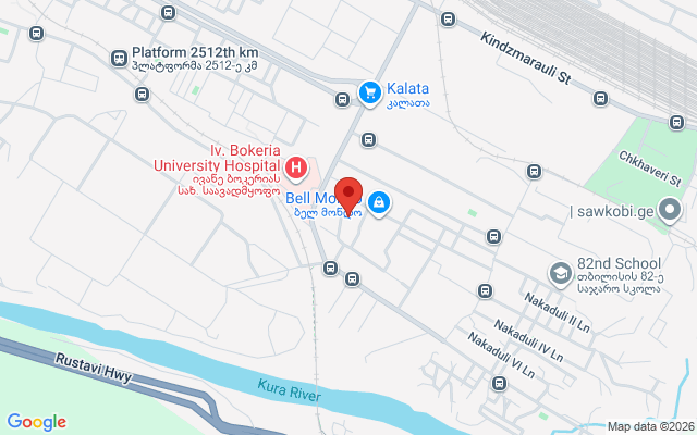 Карта расположения