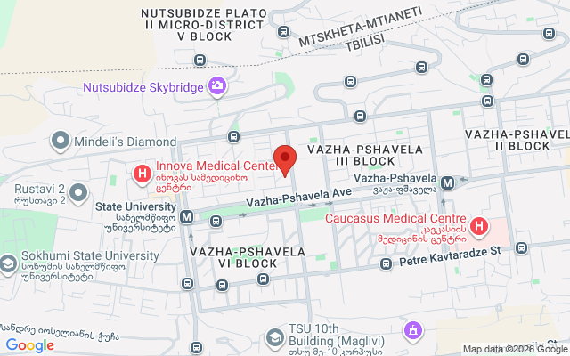 Карта расположения