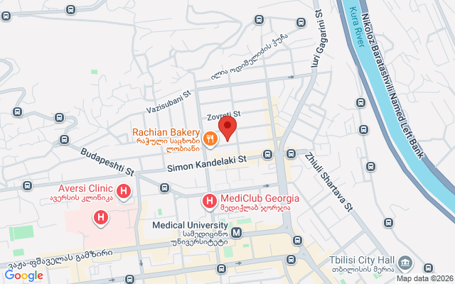 Карта расположения