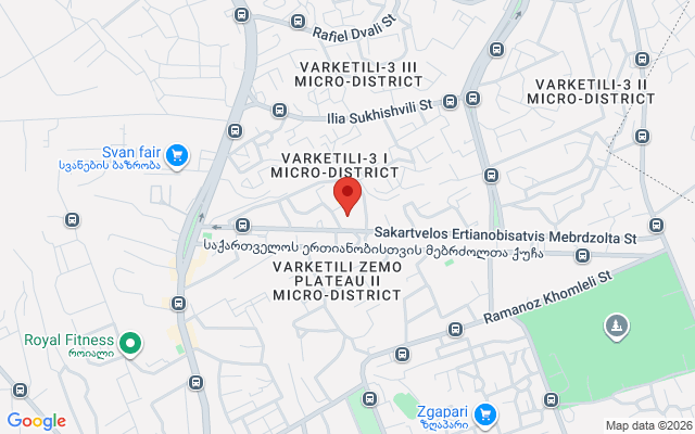 Карта расположения