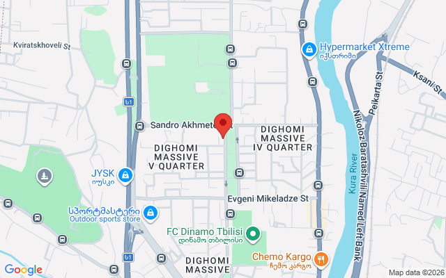 Карта расположения