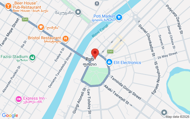 Карта расположения