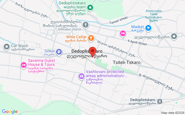 Карта расположения