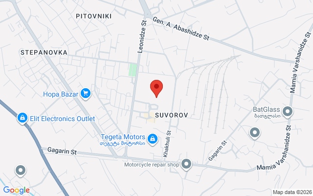Карта расположения