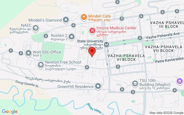 Карта расположения