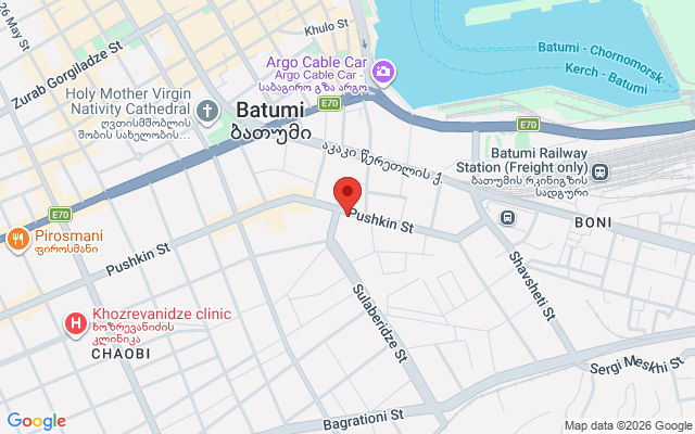 Карта расположения