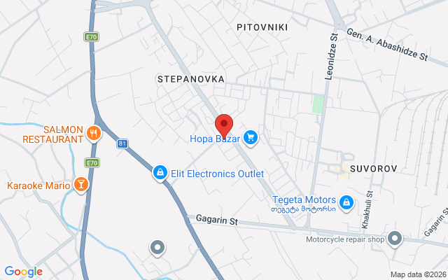 Карта расположения