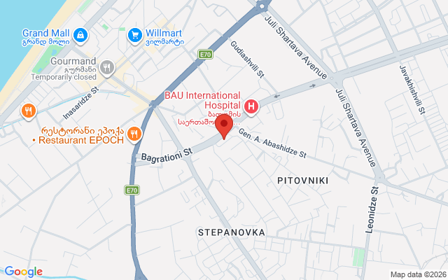 Карта расположения