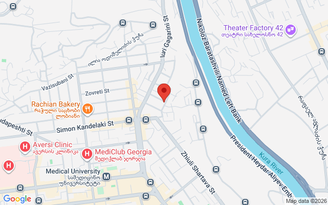 Карта расположения