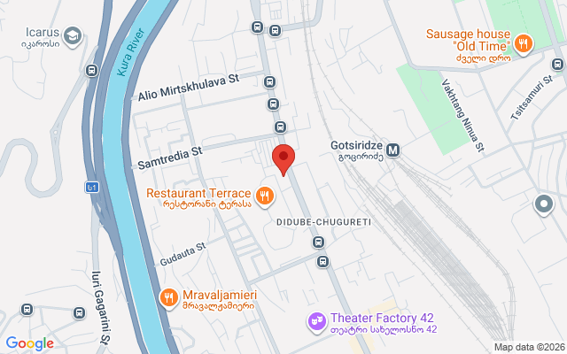 Карта расположения