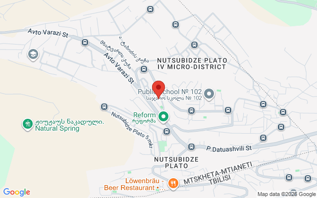 Карта расположения