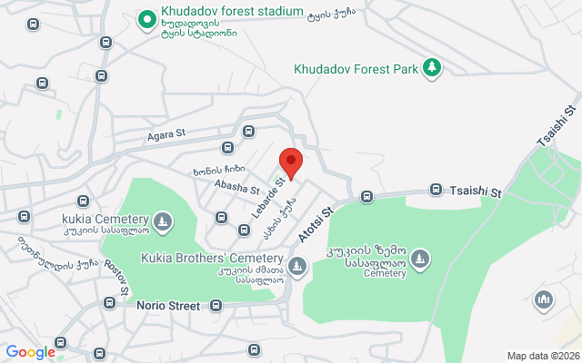 Карта расположения