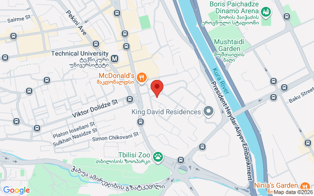 Карта расположения