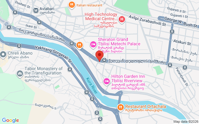 Карта расположения
