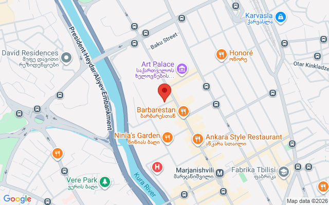 Карта расположения