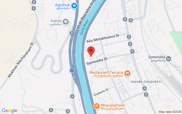 Карта расположения