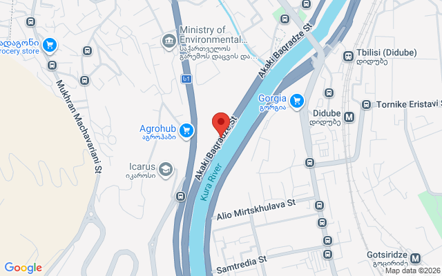 Карта расположения