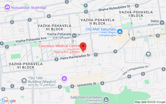 Карта расположения