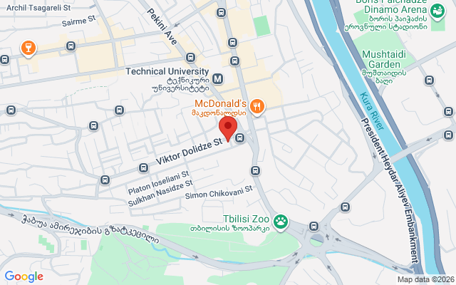 Карта расположения