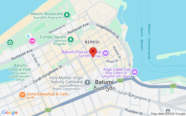 Карта расположения