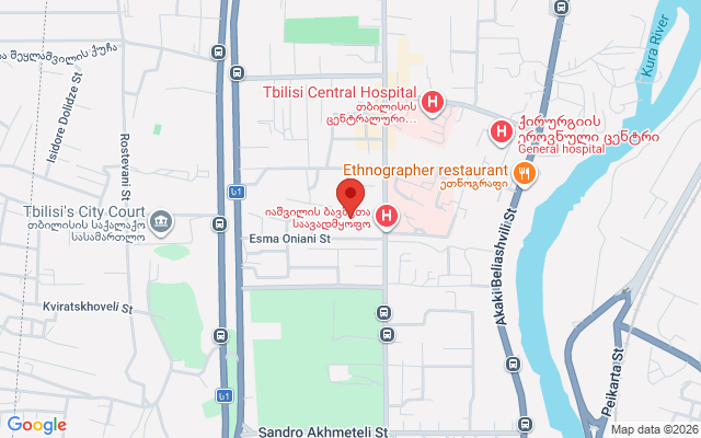 Карта расположения