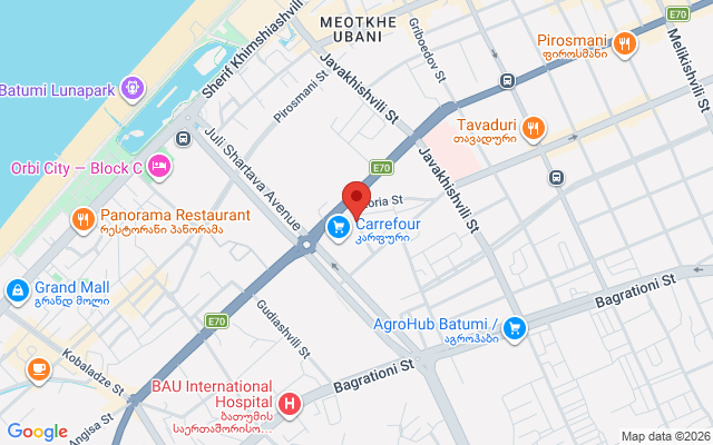 Карта расположения