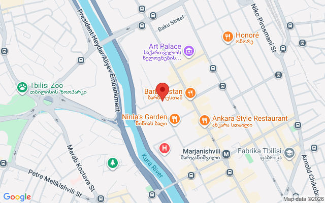Карта расположения