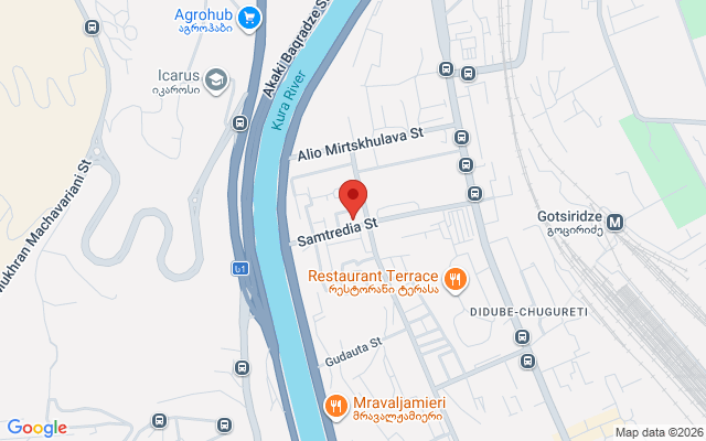 Карта расположения