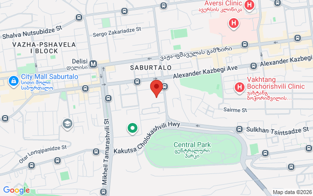 Карта расположения