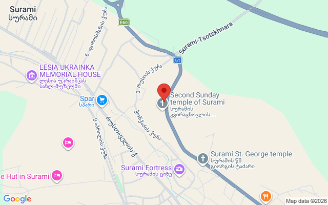 Карта расположения