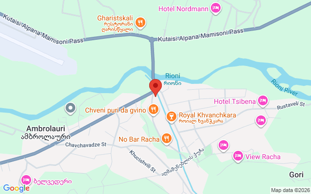 Карта расположения